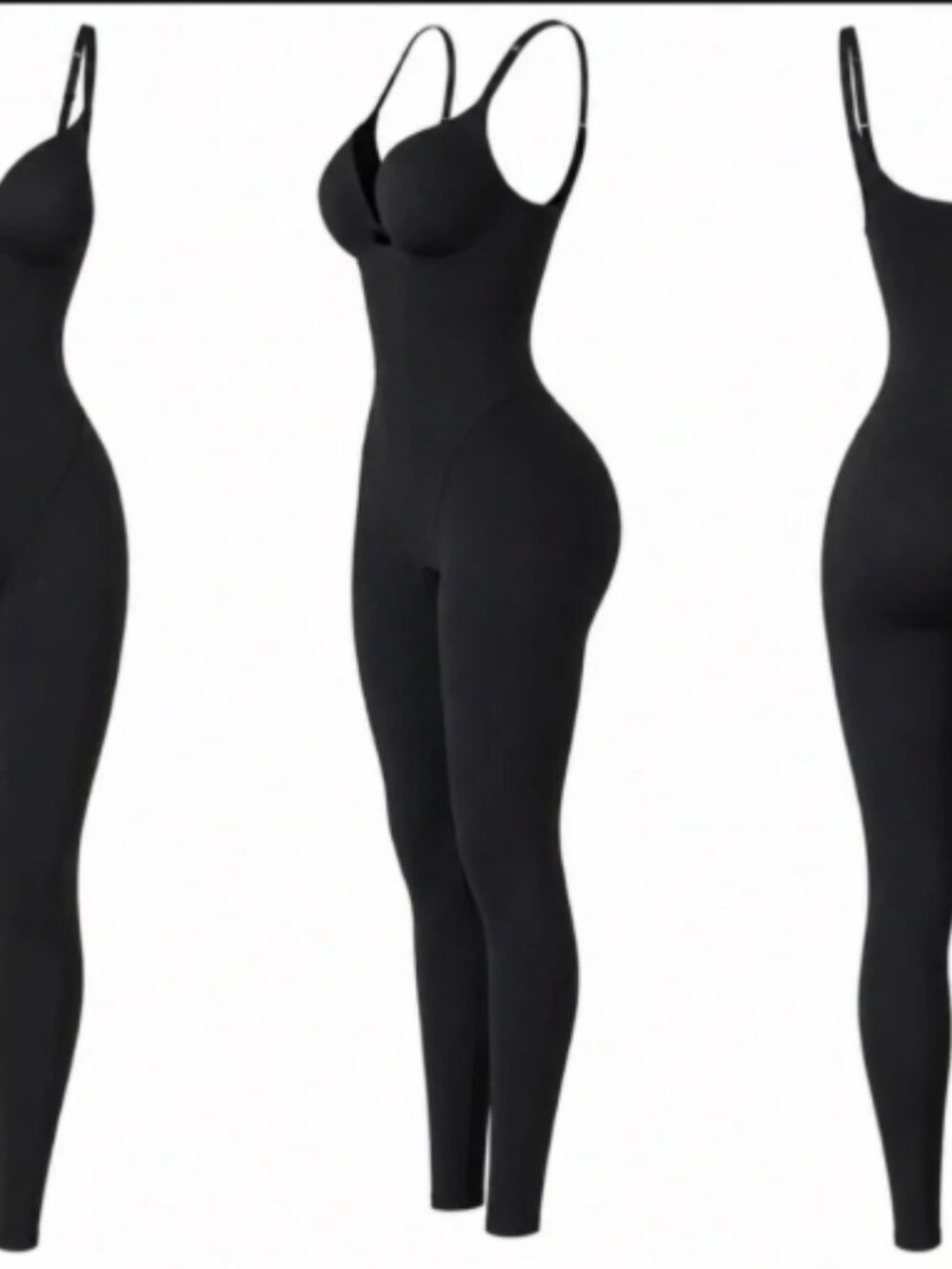 SKIMS Ultimate Body Butt and Hip Enhancing Plunge Catsuit style XL Plus Size - Picture 4 of 10